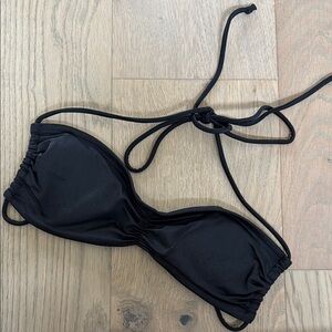 Black Women's Swim Top